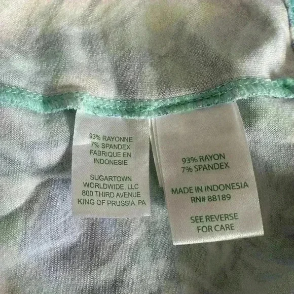 150. Lilly Pulitzer Sophie Dress Party Thyme 3/4 Sleeve UPF 50+ Straight Fit - Picture 7 of 8